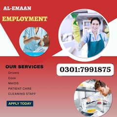 Al Emaan ۔Employment . Services . Domestic Staff . Maid . Helper .