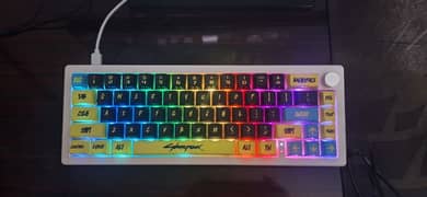 Custom Cyberpunk 2077 Mechanical keyboard