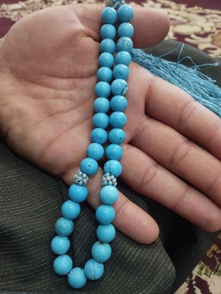 Natural Irani Hussaini Feroza Tasbih 0