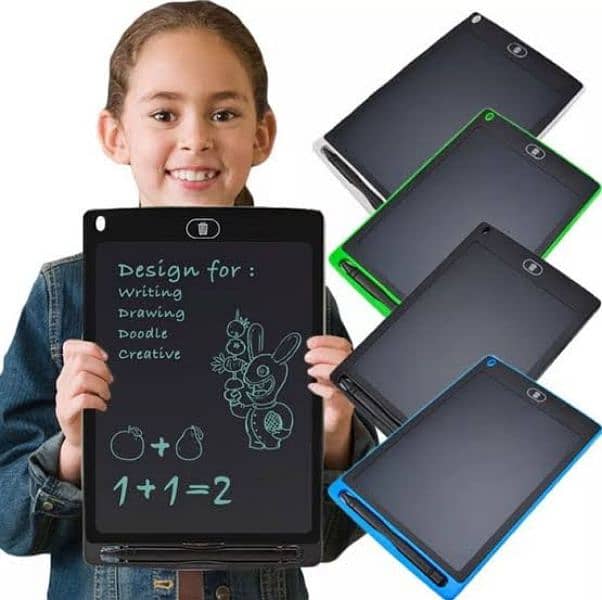 LCD WRITING TABLET FOR KIDS MULTICOLOURED 1