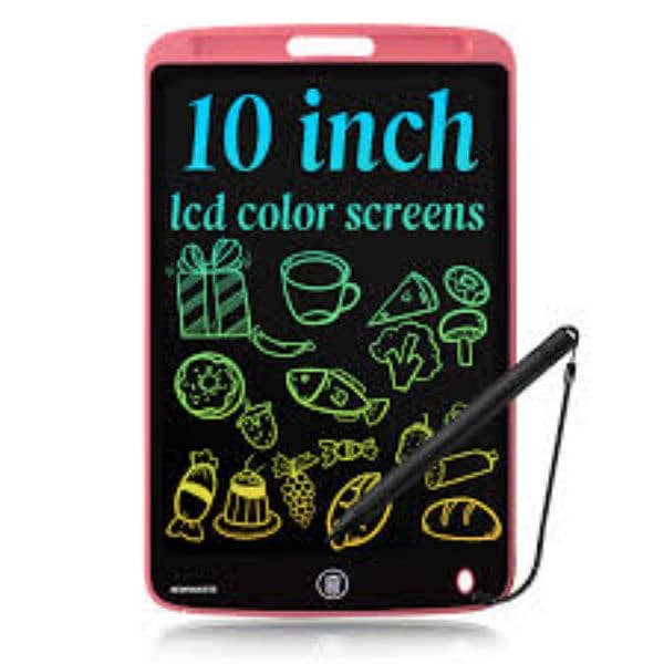 LCD WRITING TABLET FOR KIDS MULTICOLOURED 2