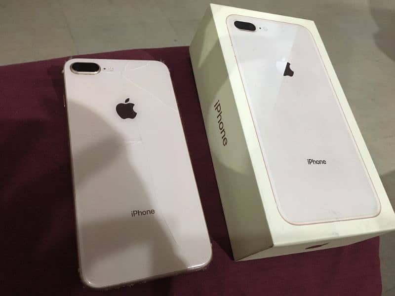 iPhone 8 plus pta official approved fingerprint OK battery bix genuine 11