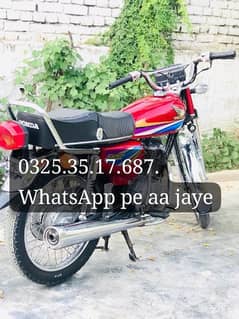 Honda 125cc 2009 model Sialkot number