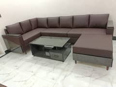 iron sofa Set/6 seater sofa/luxury sofa/iron sofa/leather sofa sets