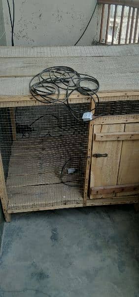 Hen cage . . . 3.5 ft length 1