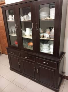 Showcase wooden. . in good condition