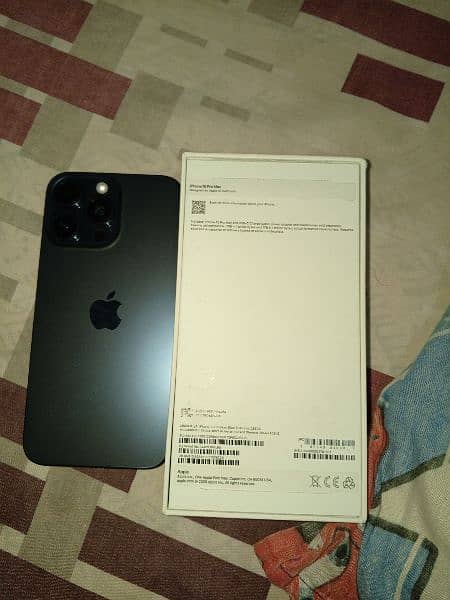 iPhone 15 Pro Max JV 10 Months Warranty Complete Box 0