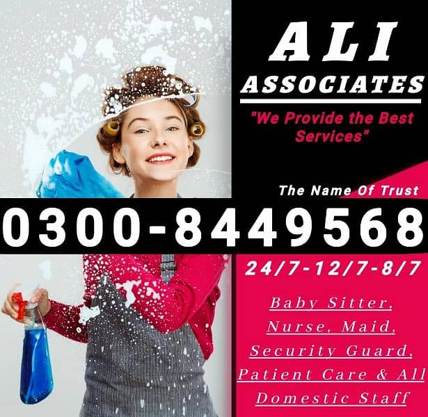 Maids | Couple | House maid | Office boy | Guard | Nanny | Driverg 2