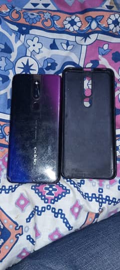 Oppo f11 pro with box and charger