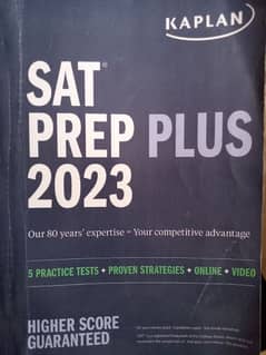 Kaplan SAT Prep Plus 2023