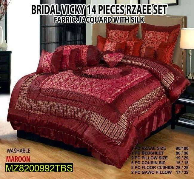 14 piece bridal bed sheets for sale 1