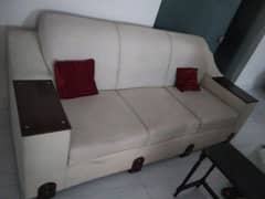 Beautiful leather sofa set 3+2+1 0