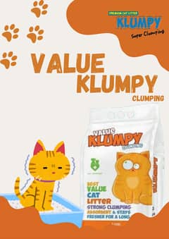 Value Klumpy Cat Litter 5ltr , Cat accessories , Cat litter , Cat food