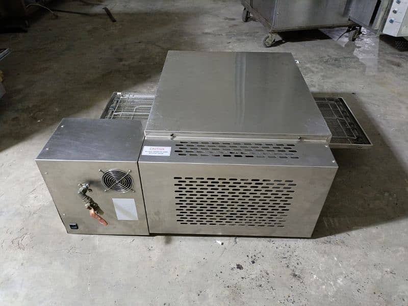 GYSRO conveyor belt pizza oven 18", baking oven, dough mixer available 1