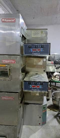 conveyor belt pizza oven GYSRO 18", dough roller, dough mixer availabl