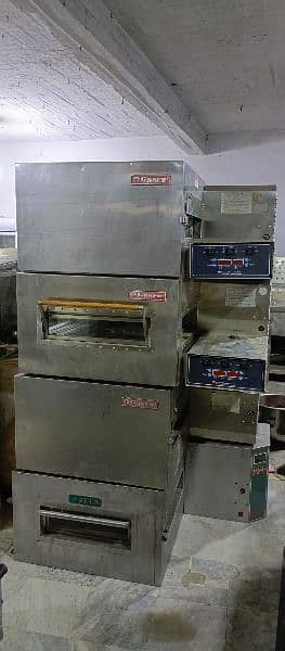 conveyor belt pizza oven GYSRO 18", dough roller, dough mixer availabl 1