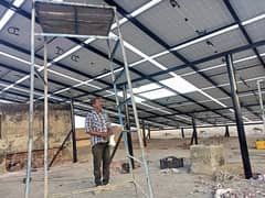 Elevated structure | Solar panels | Solar Inverters | Solar Structure