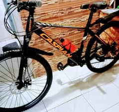 bicycle impoted ful size 26 inch saimano gears only 6 month used  only