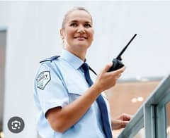 Female security guard required