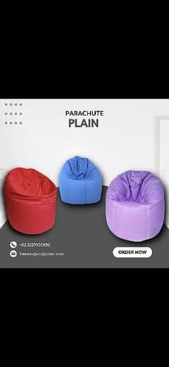 Parachute bean bag plain