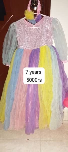 unicorn dress for sister twining 3