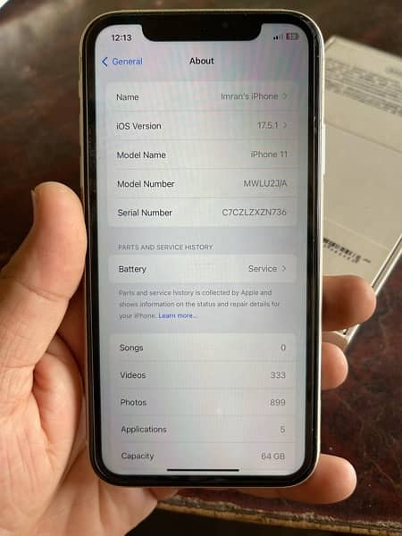 iphone 11 single+esim apprvd 64gb 7