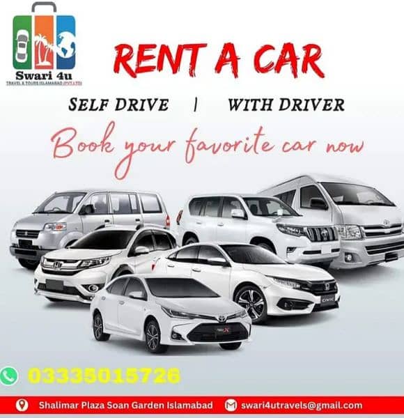 self driver / Car rental / Rent a Car 0