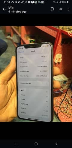 iphon xs max 64 GB 85 helth