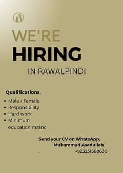 jobs in Rawalpindi