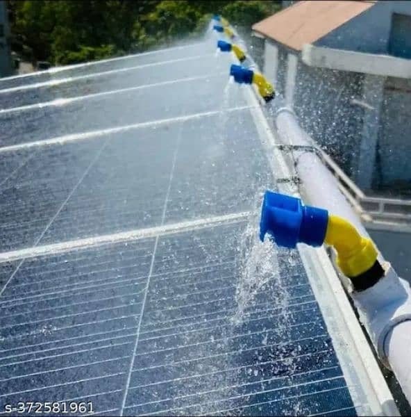 Solar Cleaning Sprinkler System | Solar Drainage System | Solar Shower 3