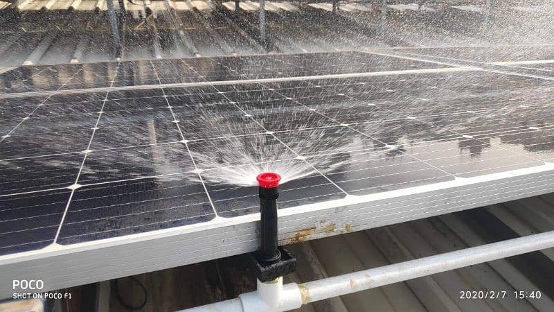 Solar Cleaning Sprinkler System | Solar Drainage System | Solar Shower 5