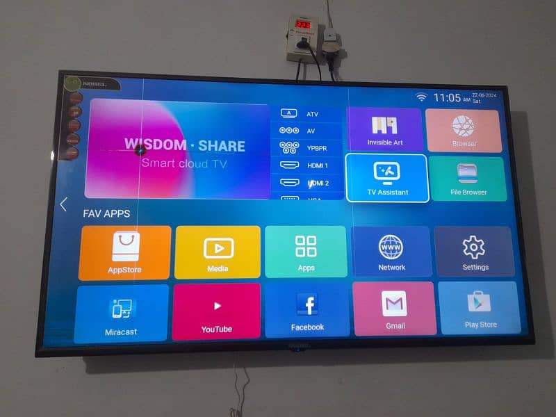 Noble 50inches Android Smart LED 1