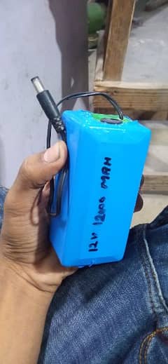 12 volt power bank for router