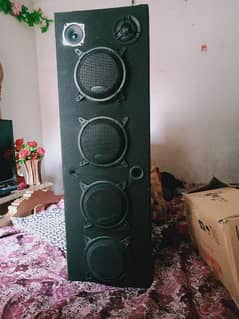 japni speaker 2box 8 speaker with amplifier