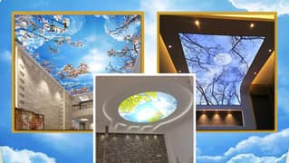 Silk Strech Ceiling and lighting solution.