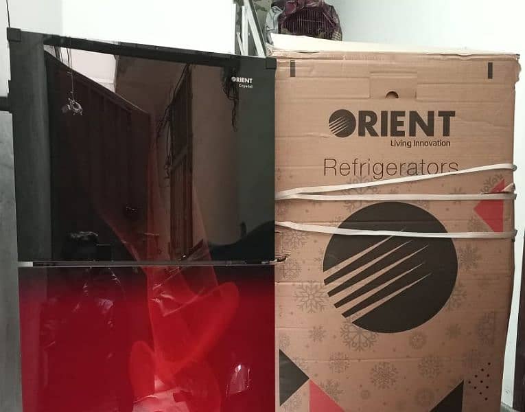 New condition fridge Orient  new model only 5 month uesd 03288074461 0