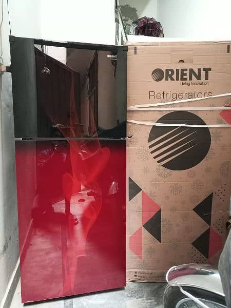 New condition fridge Orient  new model only 5 month uesd 03288074461 1