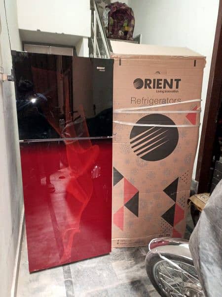 New condition fridge Orient  new model only 5 month uesd 03288074461 2