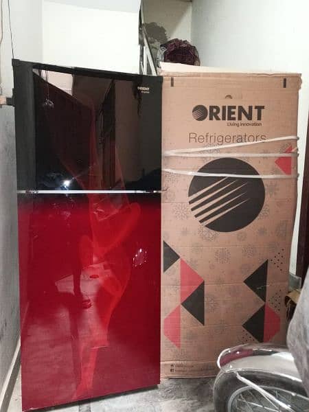 New condition fridge Orient  new model only 5 month uesd 03288074461 3