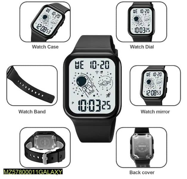 Sports LED smart watch. available. delivery free 2