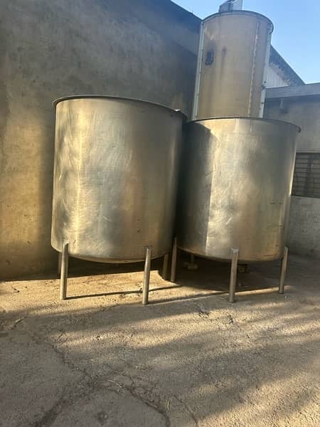 juice mixing & storege tanks 3