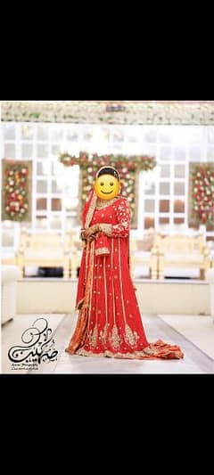 bridal farshi dress