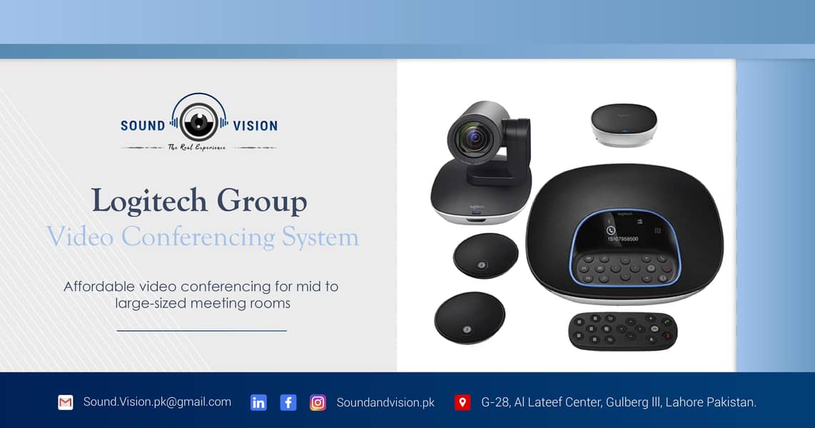 Logitech Video Conference system. 2