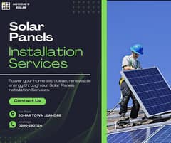 solar system installation