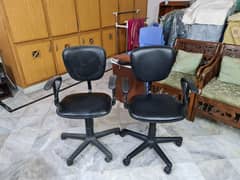 Office Chairs, Pair of Two