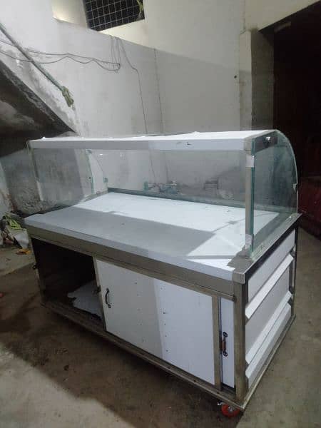 hot plate/ shawarma counters/ dahi counter 4