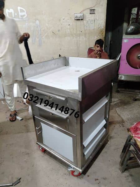 hot plate/ shawarma counters/ dahi counter 5