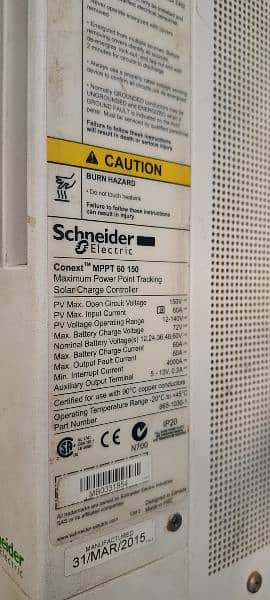 awp ups and Schneider mppt charge controller 4