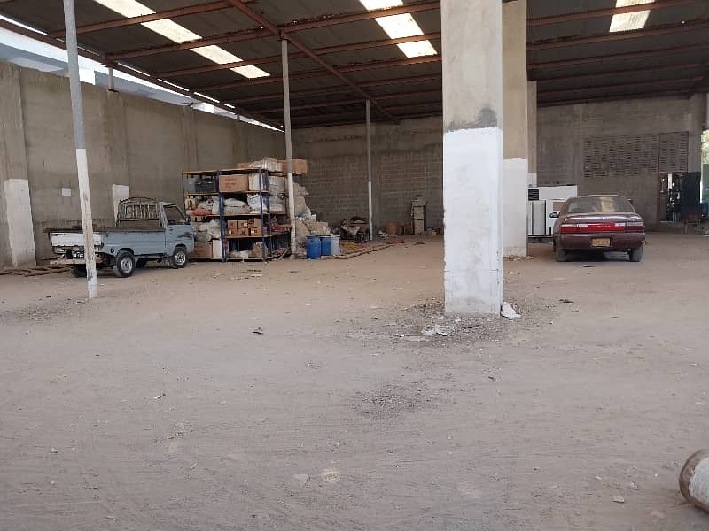 Warehouse Available For Rent In Korangi Industrial Area Near Brookes Chowrangi. 1