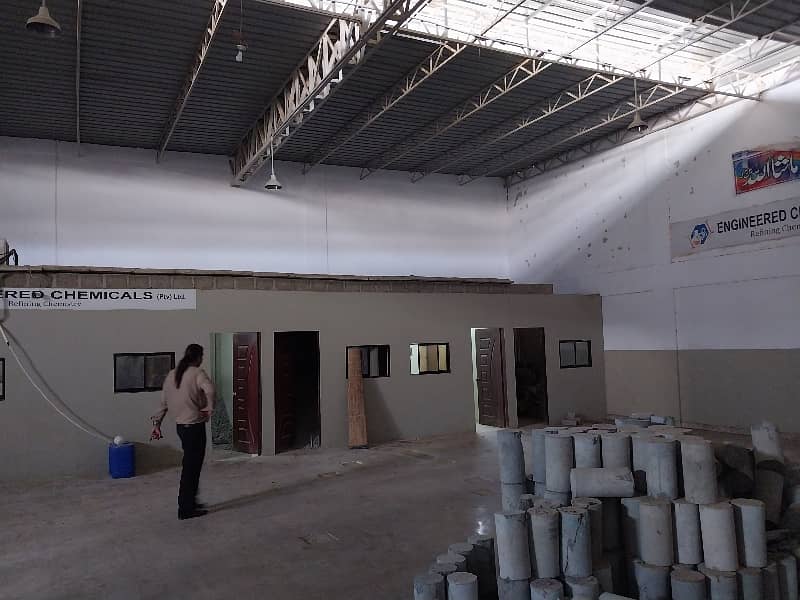 Warehouse Available For Rent In Korangi Industrial Area Near Brookes Chowrangi. 13